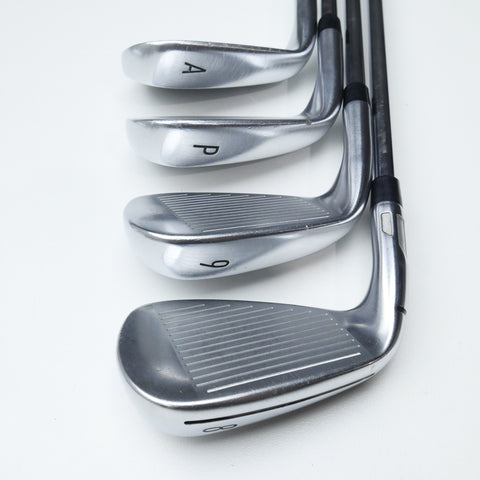 Used TaylorMade Qi Iron Set / 4 - PW + AW / Regular Flex
