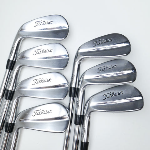Used Titleist 620 MB Iron Set / 4 - PW / Stiff Flex / Left-Handed