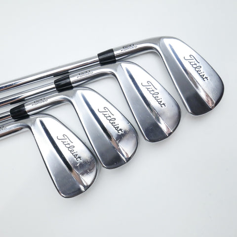 Used Titleist 620 MB Iron Set / 4 - PW / Stiff Flex / Left-Handed