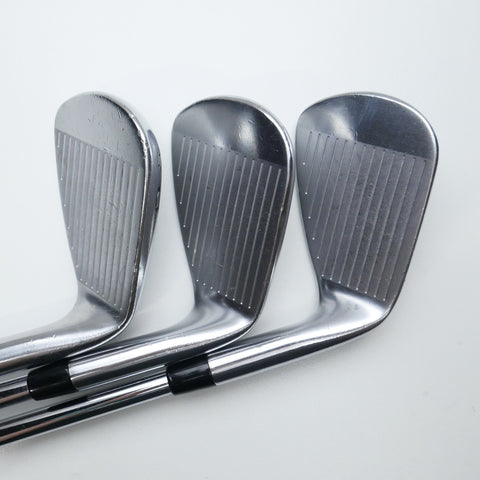 Used Titleist 620 MB Iron Set / 4 - PW / Stiff Flex / Left-Handed