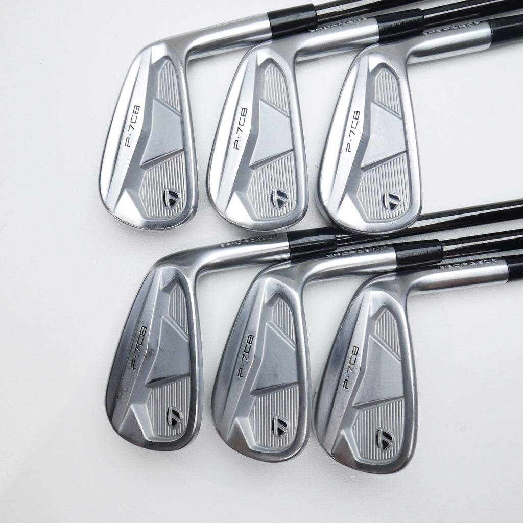 Used TaylorMade P7CB 2024 Iron Set / 5 - PW / Stiff Flex