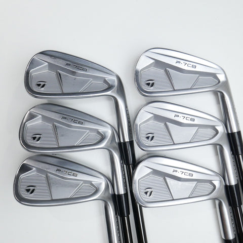 Used TaylorMade P7CB 2024 Iron Set / 5 - PW / Stiff Flex