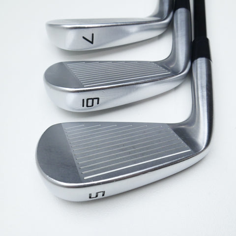 Used TaylorMade P7CB 2024 Iron Set / 5 - PW / Stiff Flex