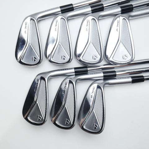 Used TaylorMade P7MC 2023 Iron Set / 4 - PW / Stiff Flex