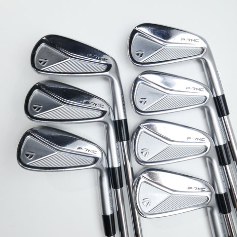 Used TaylorMade P7MC 2023 Iron Set / 4 - PW / Stiff Flex
