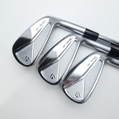 Used TaylorMade P7MC 2023 Iron Set / 4 - PW / Stiff Flex