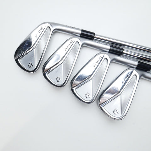 Used TaylorMade P7MC 2023 Iron Set / 4 - PW / Stiff Flex