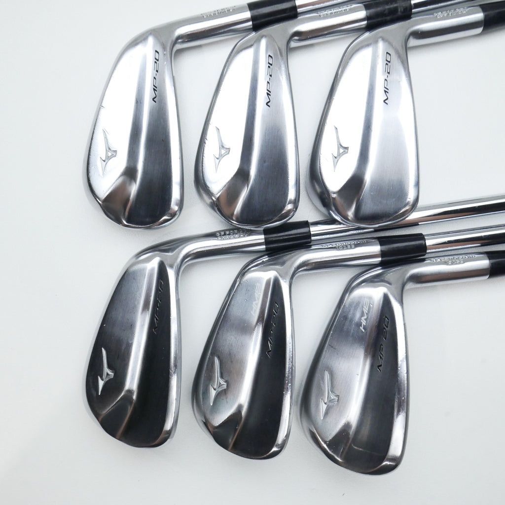 Used Mizuno MP-20 HMB Iron Set / 5 - PW / Regular Flex