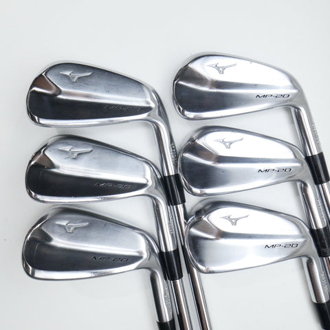 Used Mizuno MP-20 HMB Iron Set / 5 - PW / Regular Flex
