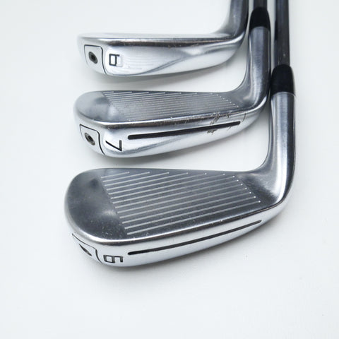 Used TaylorMade P790 2019 Iron Set / 6 - PW + AW / Stiff Flex