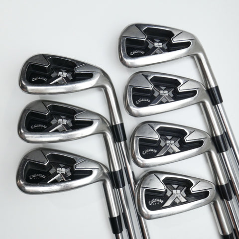 Used Callaway X-22 Tour Iron Set / 4 - PW / Stiff Flex