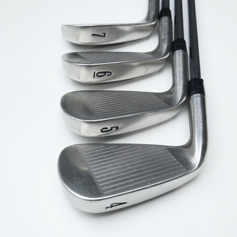 Used Callaway X-22 Tour Iron Set / 4 - PW / Stiff Flex