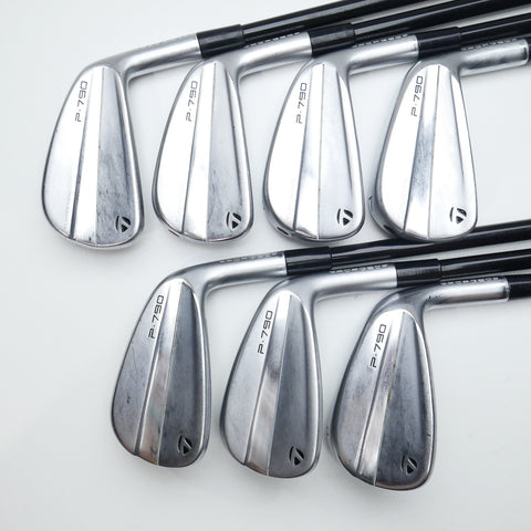 Used TaylorMade P790 2023 Iron Set / 4 - PW / Stiff Flex