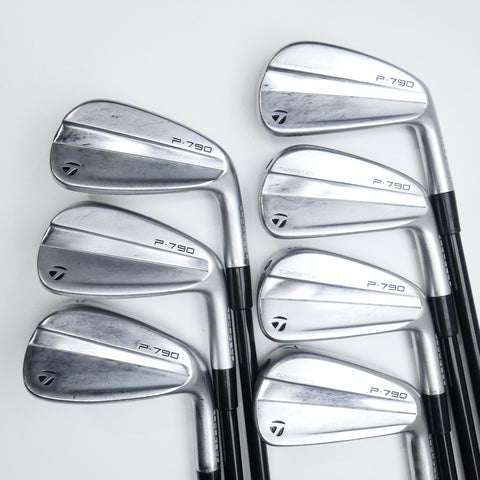 Used TaylorMade P790 2023 Iron Set / 4 - PW / Stiff Flex