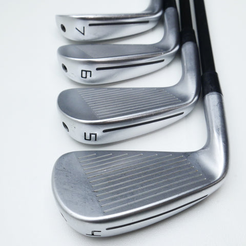 Used TaylorMade P790 2023 Iron Set / 4 - PW / Stiff Flex