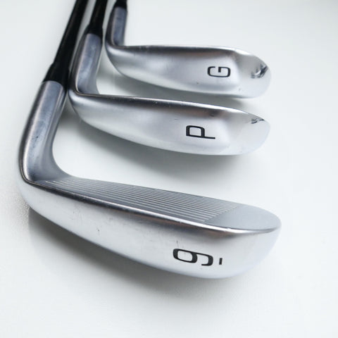 Used Mizuno JPX 925 Hot Metal Iron Set / 6 - PW + GW / Regular Flex / Left-Hand