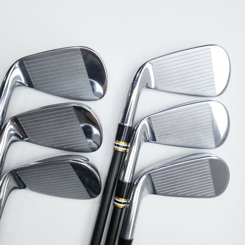 Used Callaway Mavrik Pro Iron Set / 5 - PW / Stiff Flex / Tour AD AD-95 S