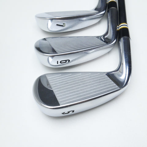 Used Callaway Mavrik Pro Iron Set / 5 - PW / Stiff Flex / Tour AD AD-95 S