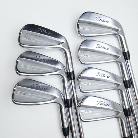 Used Titleist T150 2023 Iron Set / 4 - PW / Stiff Flex