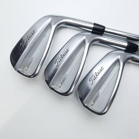 Used Titleist T150 2023 Iron Set / 4 - PW / Stiff Flex