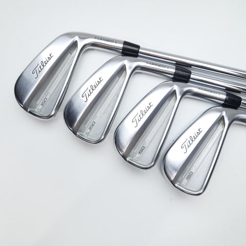 Used Titleist T150 2023 Iron Set / 4 - PW / Stiff Flex
