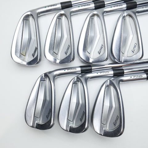 Used Ping i210 Iron Set / 4 - PW / Stiff Flex
