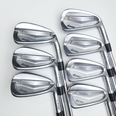 Used Ping i210 Iron Set / 4 - PW / Stiff Flex
