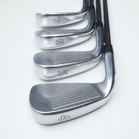 Used Ping i210 Iron Set / 4 - PW / Stiff Flex