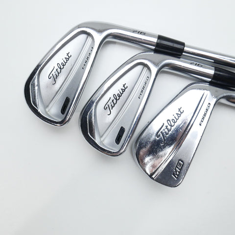 Used Titleist CB 716 & MB 716 Combo Set Iron Set / 5 - PW / Stiff Flex