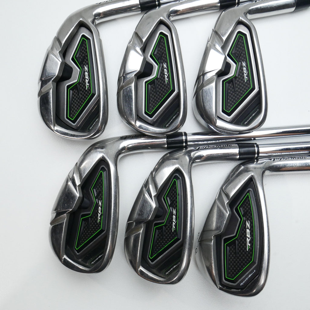 Used TaylorMade RBZ Iron Set / 5 - 9 IRON + AW / Regular Flex