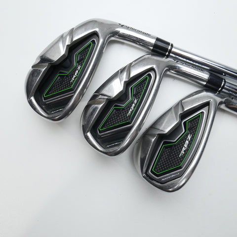 Used TaylorMade RBZ Iron Set / 5 - 9 IRON + AW / Regular Flex