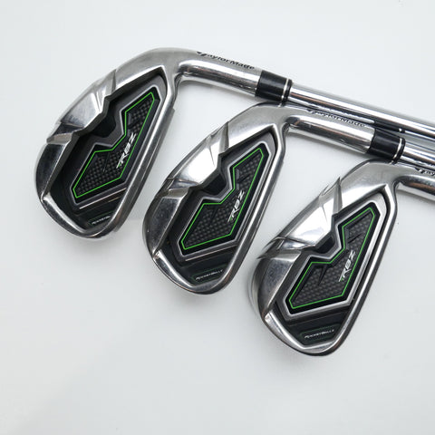 Used TaylorMade RBZ Iron Set / 5 - 9 IRON + AW / Regular Flex