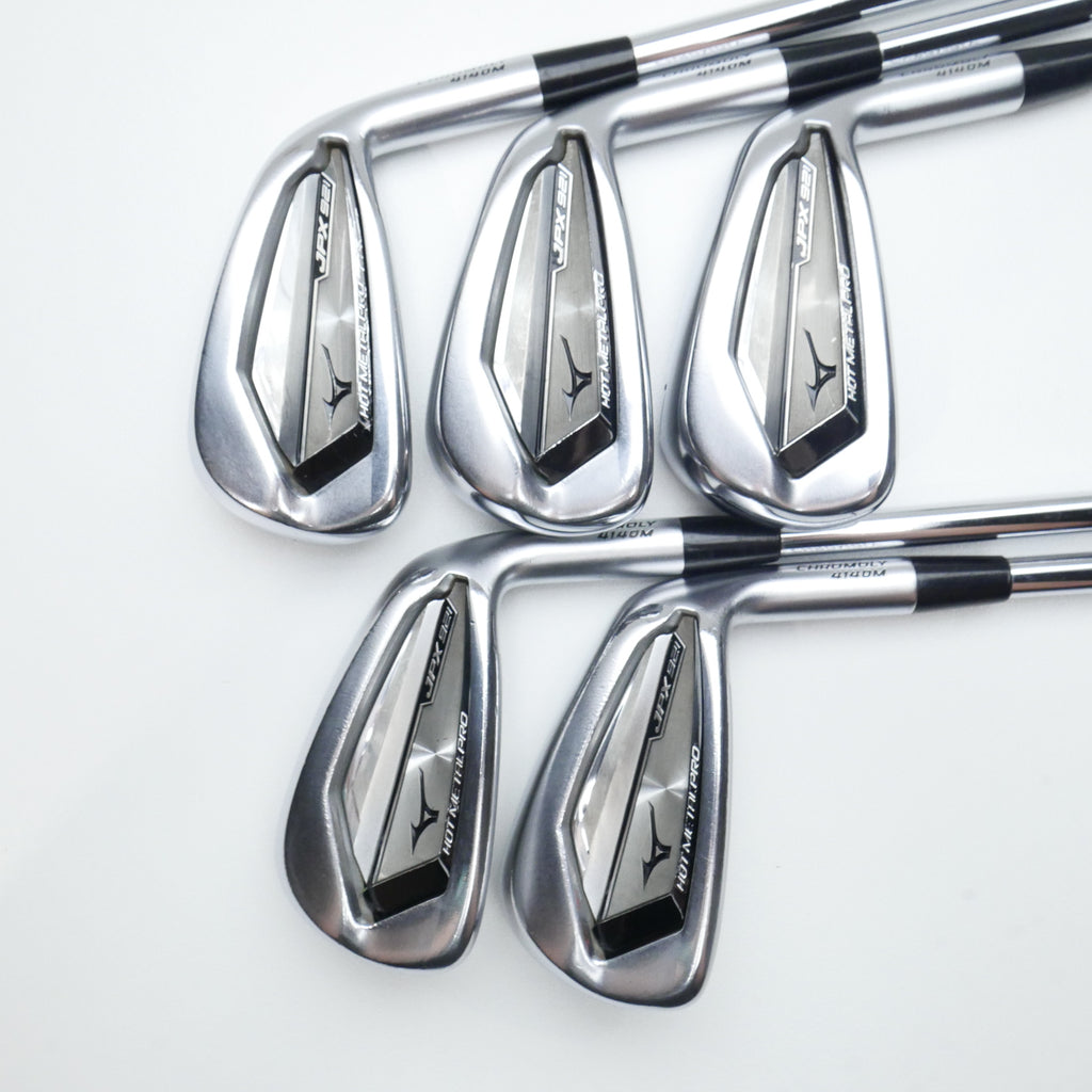 Used Mizuno JPX 921 Hot Metal Pro Iron Set / 5 - 9 IRON / Stiff Flex