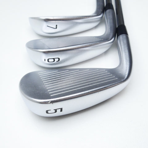 Used Mizuno JPX 921 Hot Metal Pro Iron Set / 5 - 9 IRON / Stiff Flex