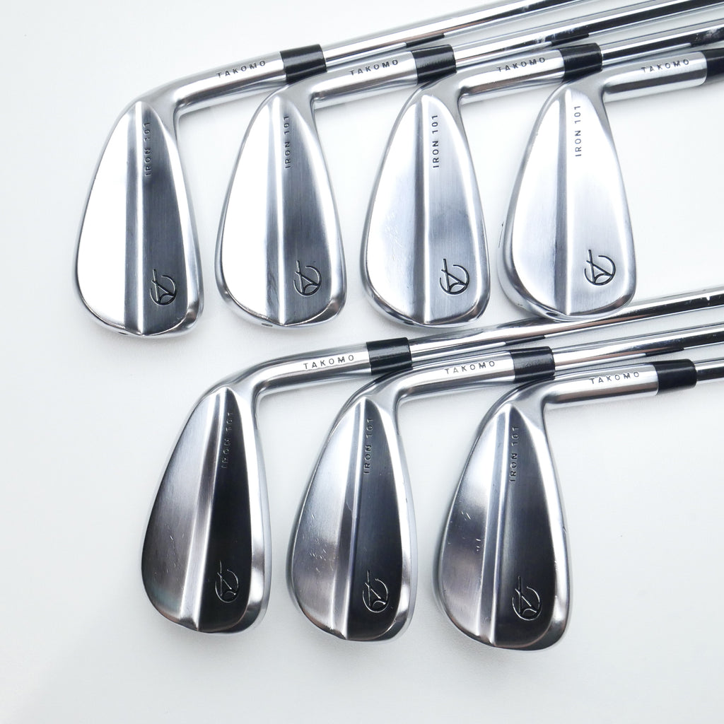 Used Takomo Iron 101 Iron Set / 4 - PW / Stiff Flex