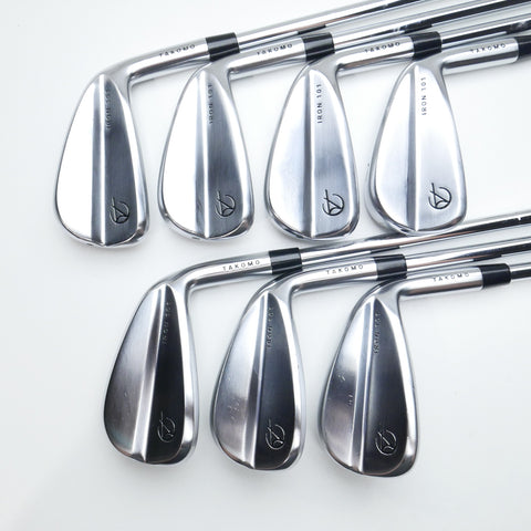 Used Takomo Iron 101 Iron Set / 4 - PW / Stiff Flex
