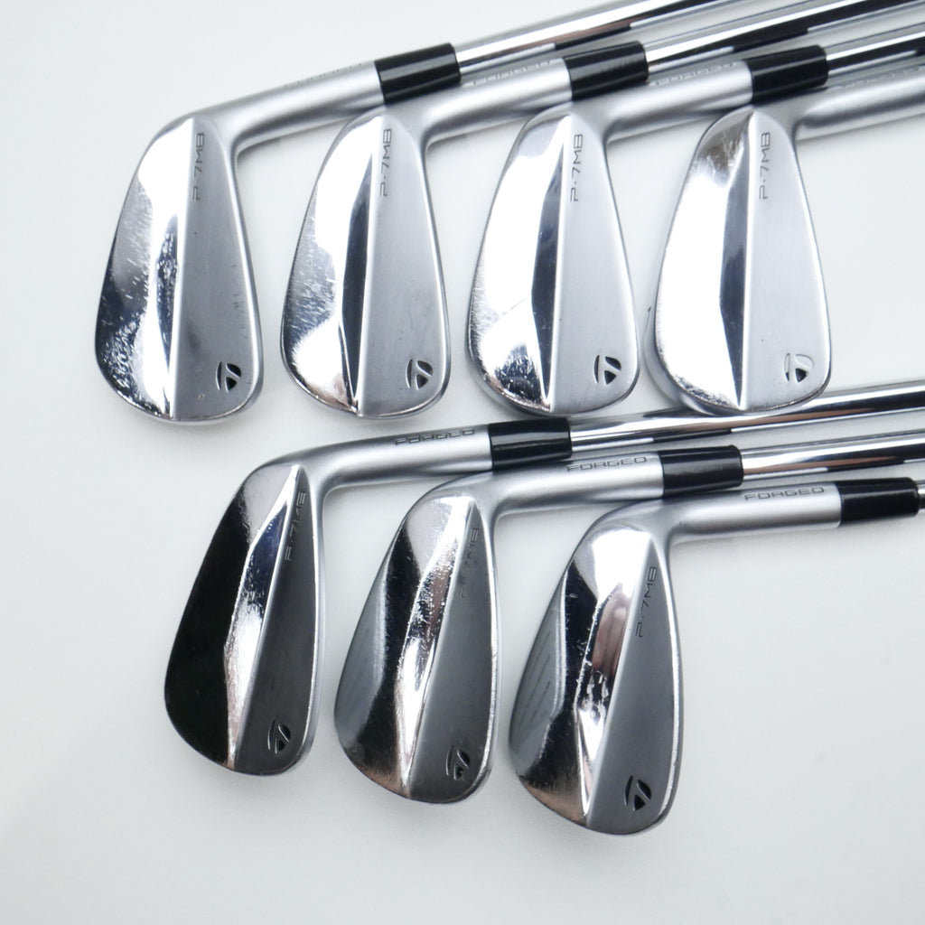 Used TaylorMade P7MB 2023 Iron Set / 4 - PW / Stiff Flex