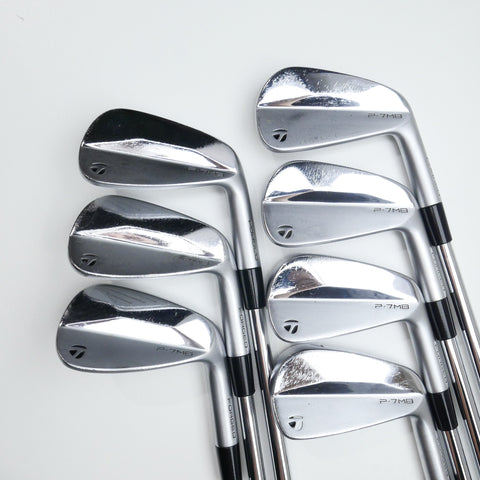 Used TaylorMade P7MB 2023 Iron Set / 4 - PW / Stiff Flex