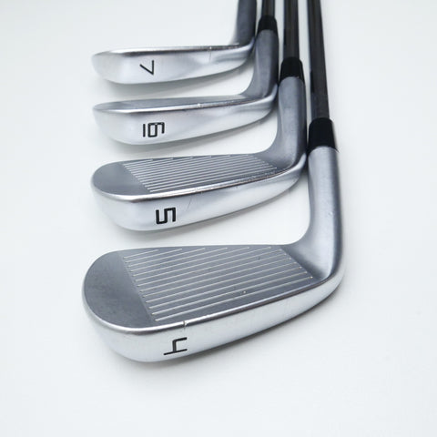 Used TaylorMade P7MB 2023 Iron Set / 4 - PW / Stiff Flex