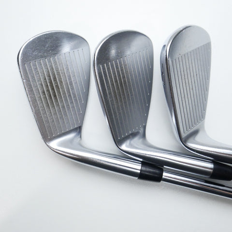 Used Titleist MB 718 Iron Set / 4 - PW / Stiff Flex