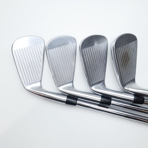 Used Titleist MB 718 Iron Set / 4 - PW / Stiff Flex