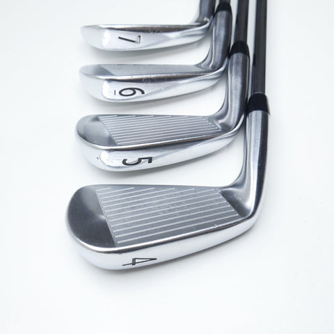 Used Titleist MB 718 Iron Set / 4 - PW / Stiff Flex