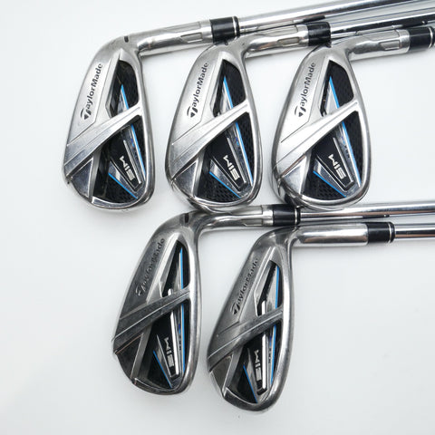 Used TaylorMade SIM Max Iron Set / 7 - PW + LW / Stiff Flex