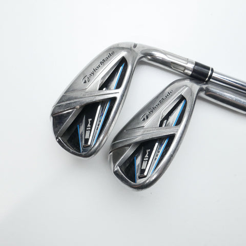 Used TaylorMade SIM Max Iron Set / 7 - PW + LW / Stiff Flex