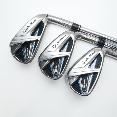 Used TaylorMade SIM Max Iron Set / 7 - PW + LW / Stiff Flex