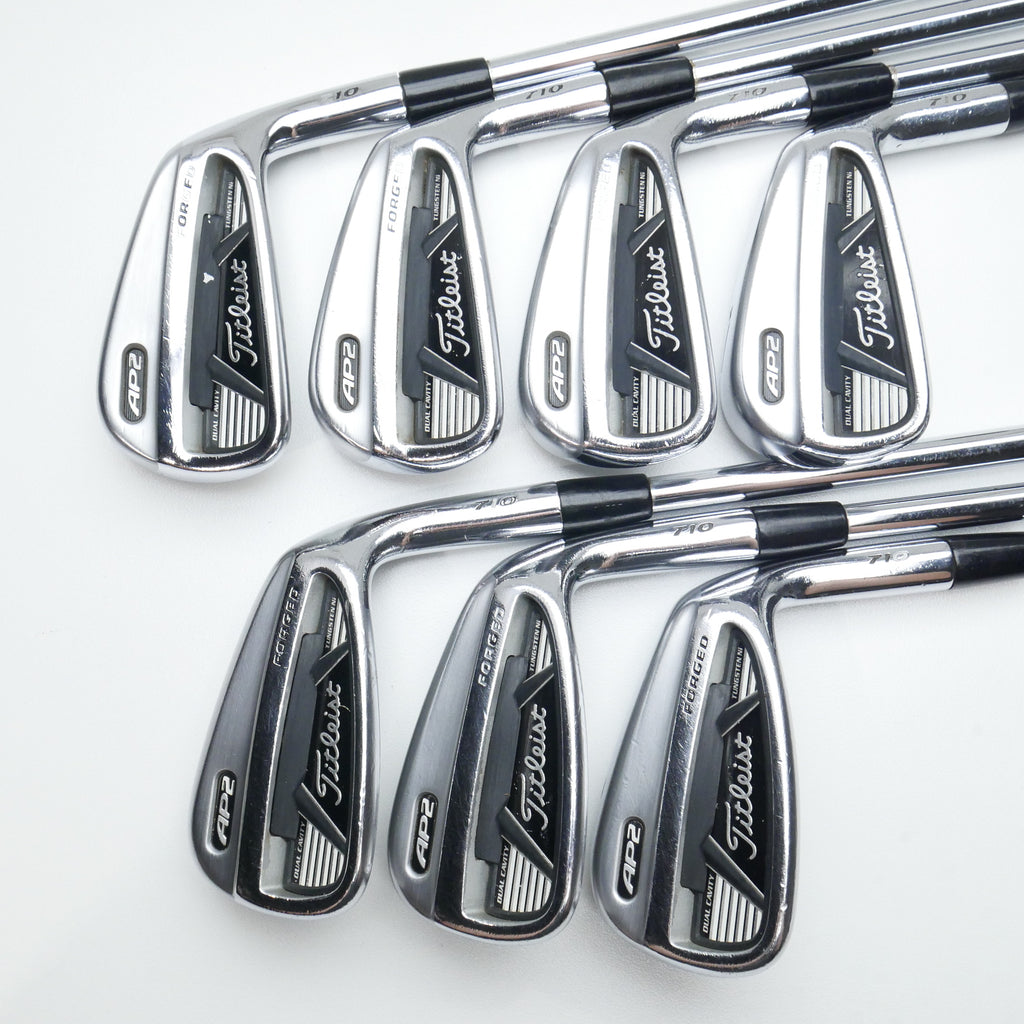 Used Titleist AP2 710 Iron Set / 4 - PW / Regular Flex