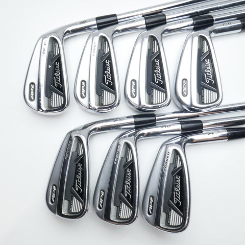 Used Titleist AP2 710 Iron Set / 4 - PW / Regular Flex