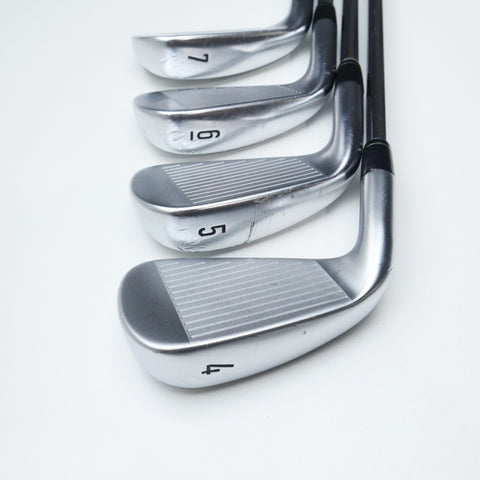 Used Callaway Apex 21 & Apex Pro 21 Combo Iron Set / 4 - PW / Stiff Flex
