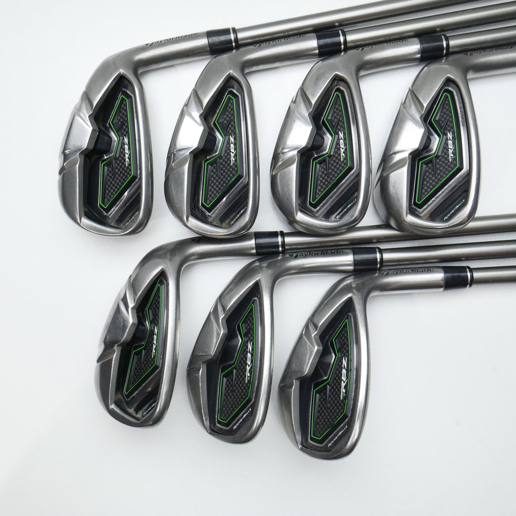 Used TaylorMade RBZ Iron Set / 6 - SW + AW / Ladies Flex