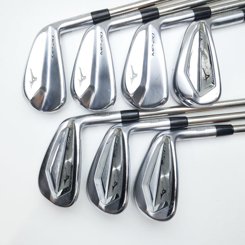 Used Mizuno MP-20 HMB & JPX 921 Forged Iron Set / 4 - PW / X-Stiff Flex